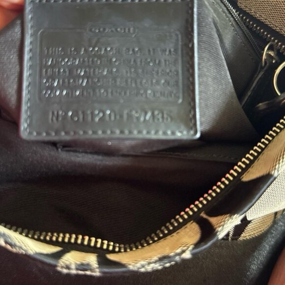 Coach Auth Signature Canvas Crossbody - Picture 3 of 3